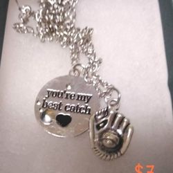 New Baseball Necklace 