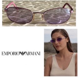 EMPORIO ARMANI 168 Sunglasses in 1272 ‘purple mirro red shiny pink’