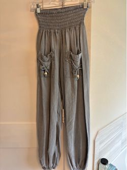 Women’s Size SMALL Blanco by Nature Flowy Beach Pants
