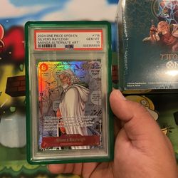 2024 One Piece OP-09 Two Legends Silvers Rayleigh Manga 118 PSA 10