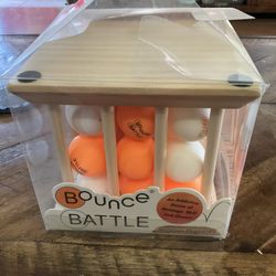 Bounce Battle Party Game Wood Edition