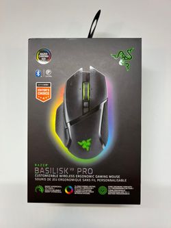 Razer Basilisk V3 Pro Wireless Gaming Mouse - Black NEW