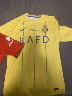 Ronaldo and Mo Salah Jerseys Large And Medium 