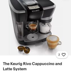 Kuerig Rivo Cappacino Maker OBO