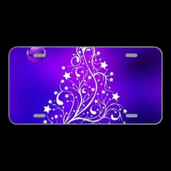 License Plate Novelty Car Front Christmas Christmas Card