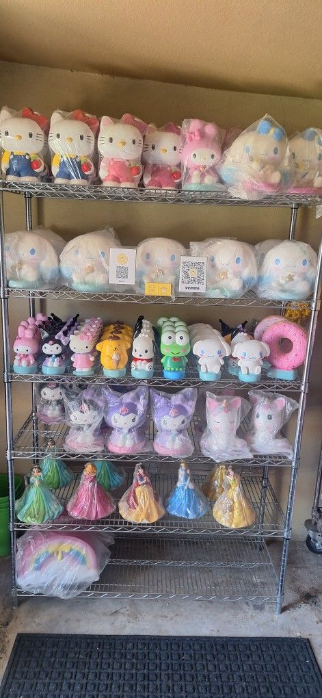 Piggy Banks Disney Characters Money Box Alcansias Party Center Pieces