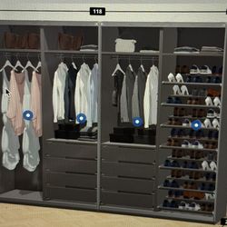 BRAND NEW IKEA PAX CLOSET SYSTEM IN BOX 