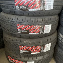 225/55R19 New Tires With Warranty 