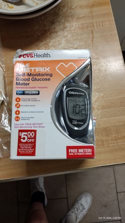 True metric monitoring blood glucose meter