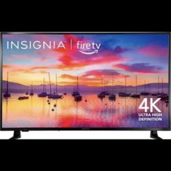 Insignia Fire TV, 50” - Practically Brand New.