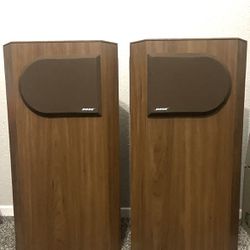 Vintage Bose 401 Main Tower Speakers Great Condition (Set Of 2) 