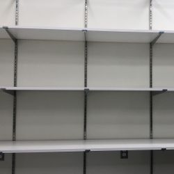 3 Shelves 8Ft Long with All The Parts 
