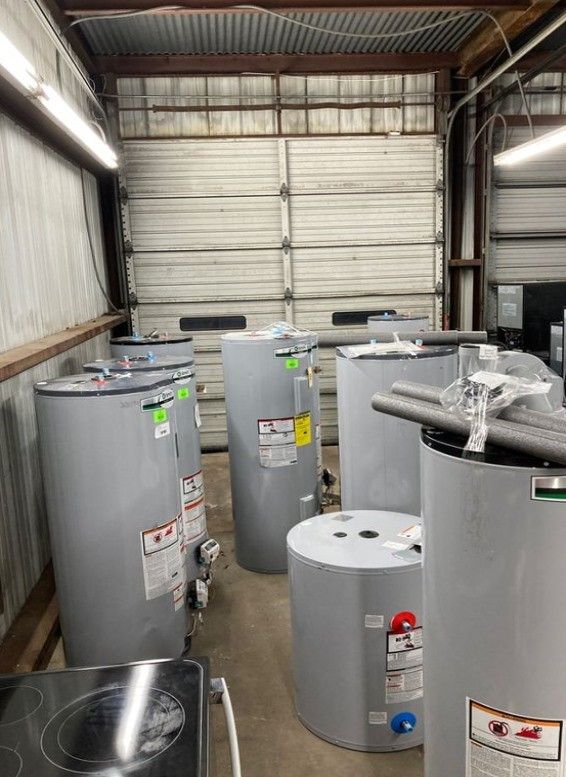 Water heaters gas and electric