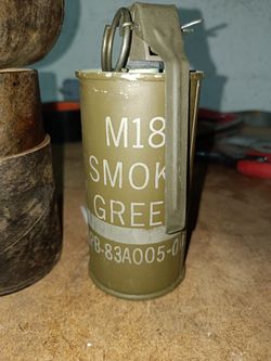 Antique Genuine Smoke Granade 