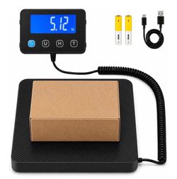 Digital Shipping Scale, Postal Scale, 220 lb, 0.1 oz - Smart Weigh Remote Backlit LCD Display, Hold & Tare, Package Scale for Small Business, Postage