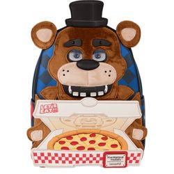 Five Nights at Freddy's Freddy Fazbear Plush Cosplay Lenticular Mini Backpack