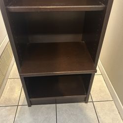 Dark Mahogany 3 Tier Shelf