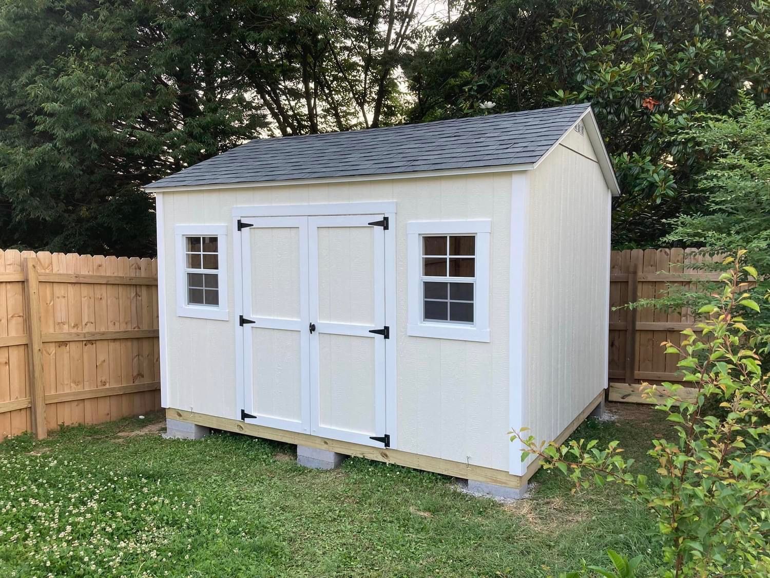 10x12 Storage Shed Built On Site 