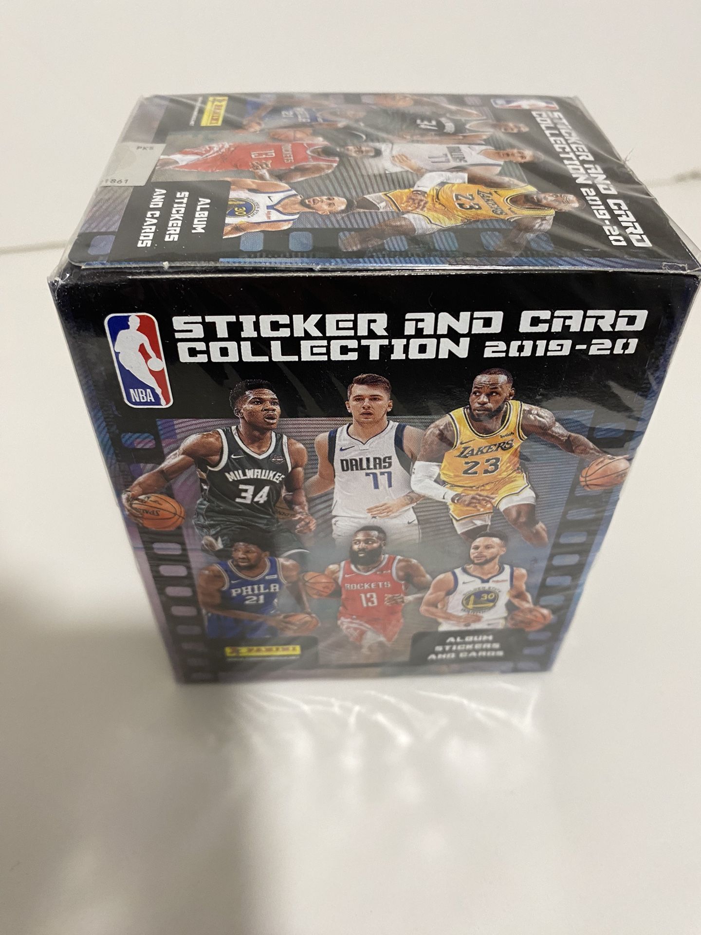 2019-20 Panini NBA Basketball Sticker and Card Collection Box Sealed - 50 Packs!