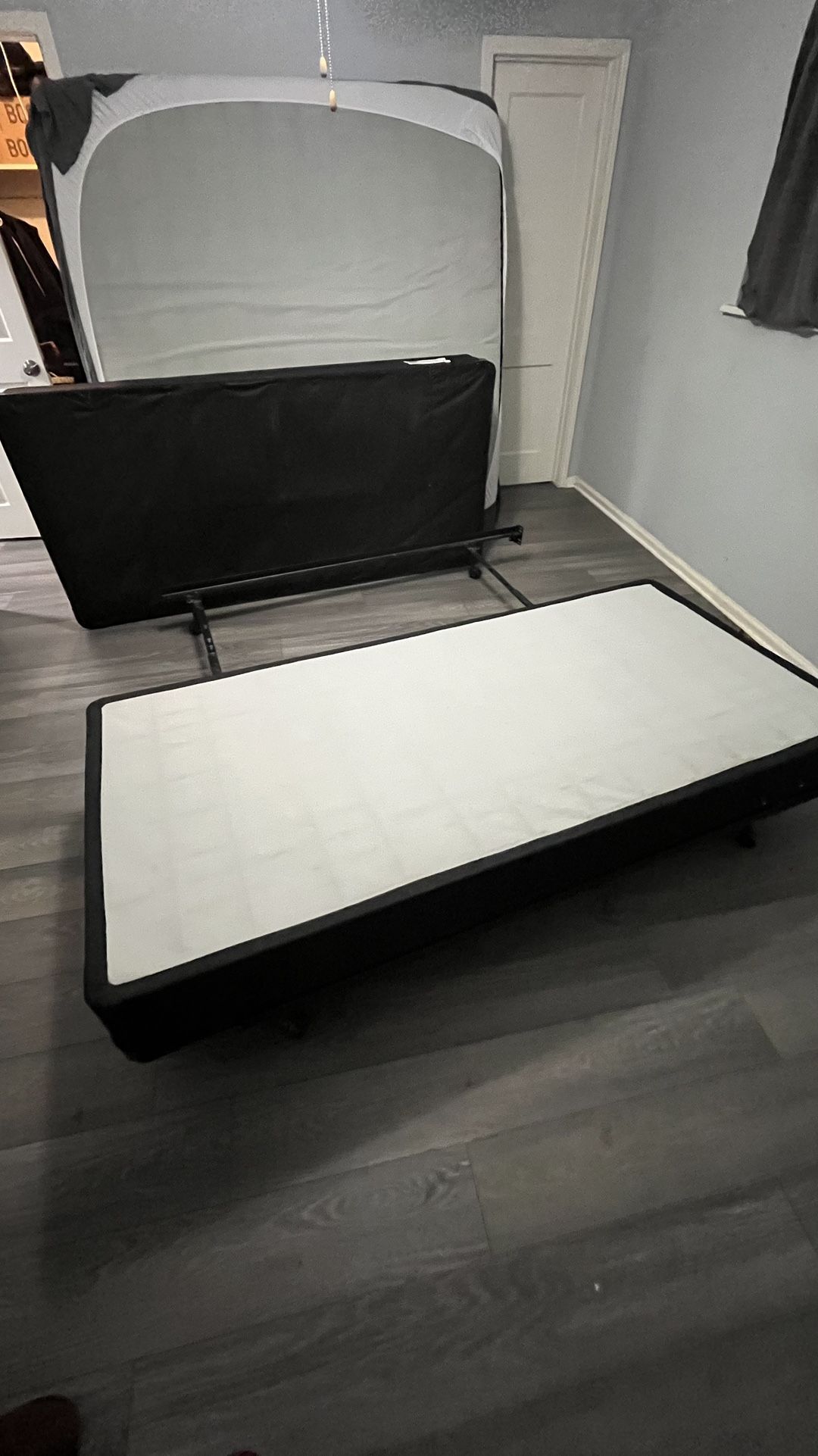 Box Mattress & Bed Frame