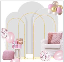 Wedding Arch Backdrop Stand Set Metal Arch X(156)