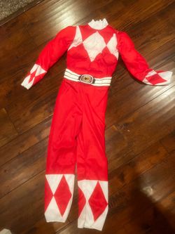 Red Power Ranger Halloween Costume