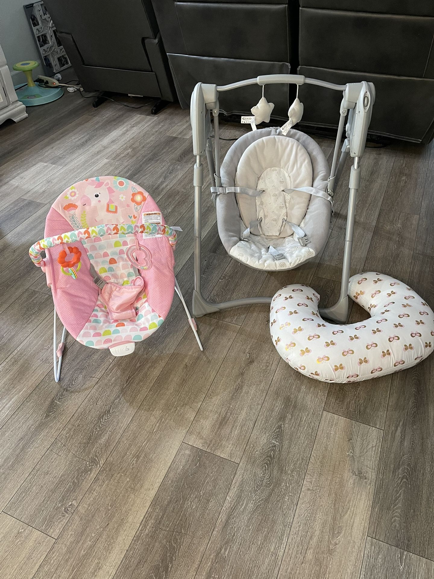 Bouncer, Swing, Nursing Pillow