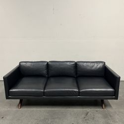West Elm, Brooklyn Leather Sofa