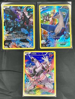 Pokémon XY Holo Cards Zekrom Latios Palkia