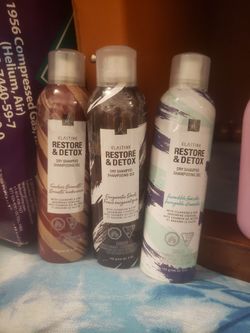 Elastine Dry Shampoo 5oz Bottles