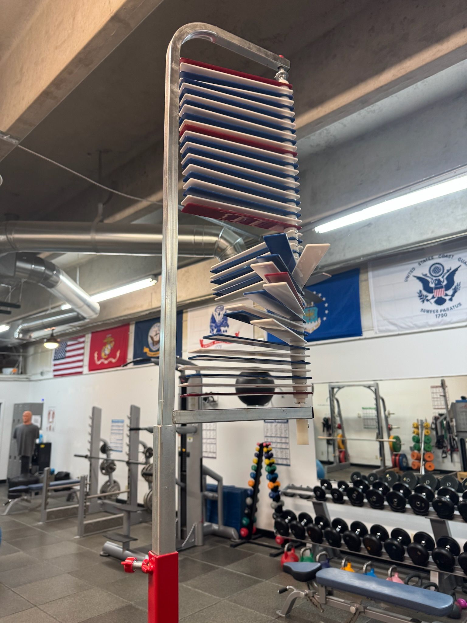 Vertec Vertical Jump Tester by Sports Imports