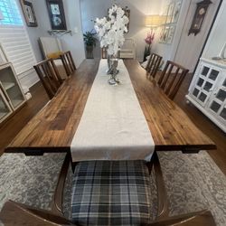 Live edge Dining Room Table