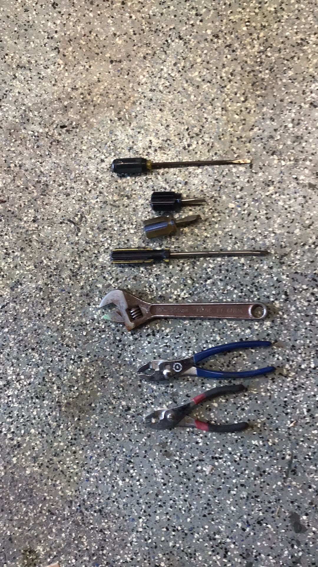 Misc Wrench Pliers Screwdrivers