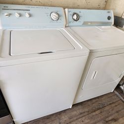 Kenmore Washer And Gas Whirlpool Dryer 90-day Warranty 