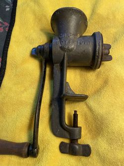 Old meat grinder