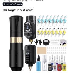 Wormhole Tattoo machine kit w/2 batteries and accessories NIB $40