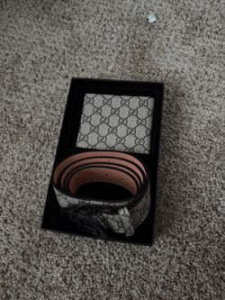 GG belt and wallet