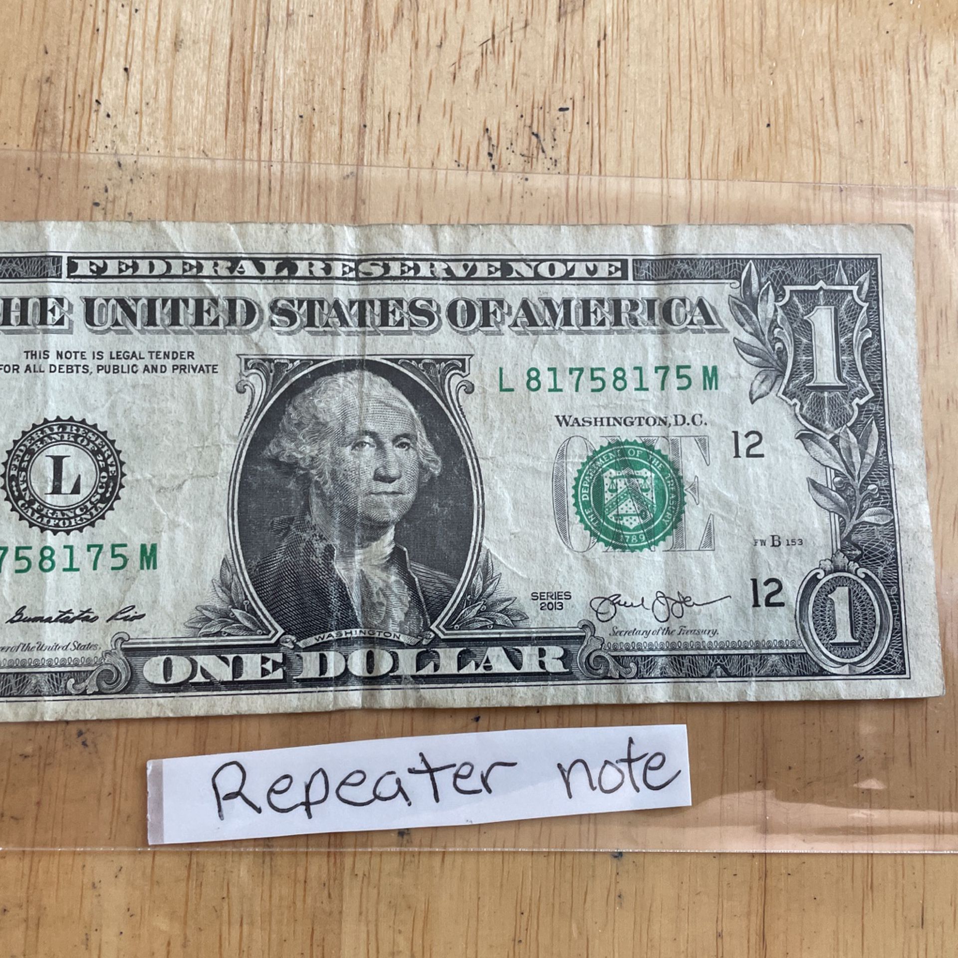 Repeater Note