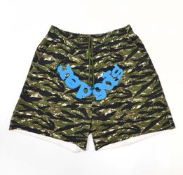 Sp5der  Camo Shorts