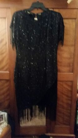Beautiful new silk and sequince dress