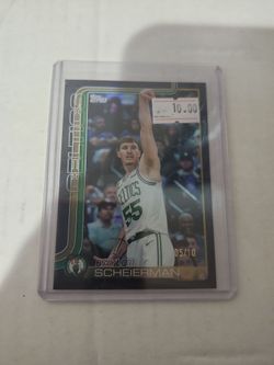 Topps Baylor scheierman 5/10