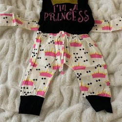 Baby Bodysuit With Matching Pants 
