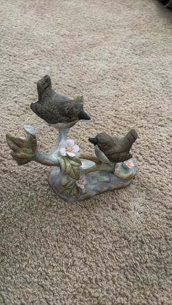 Porcelain Bird Statue