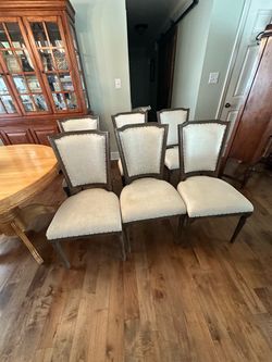 6 Restoration Hardware dining chairs