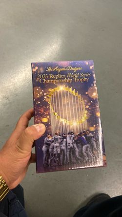 2025 replica World Series championship trophy