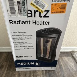 Quartz Radiant Heater