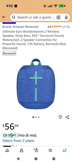 Brand new wireless speaker