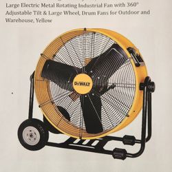 DEWALT 24 Inch Fan