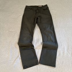 Wranglers dark grey straight leg jeans