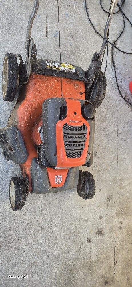 Husqvarna Mower AWD And Weed Eater, Troy Built Straight Shaft